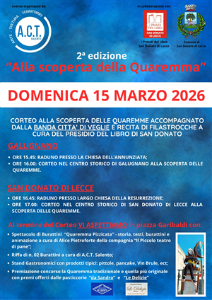 Alla scoperta della Quaremma - 2° edizione
