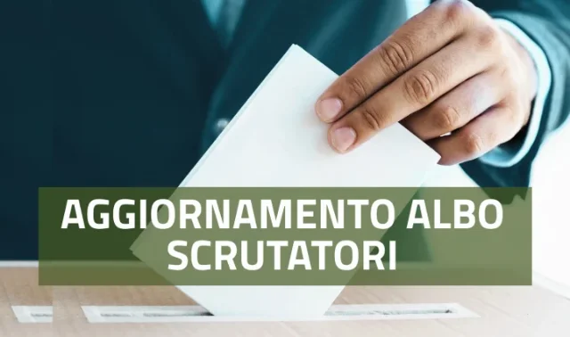 Aggiornamento albo Scrutatori di seggio elettorale â€“ Domande entro novembre 2025