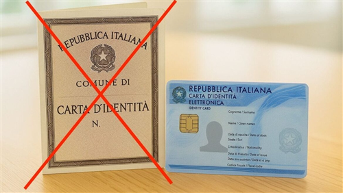 Cessazione validità carta di identità cartacea