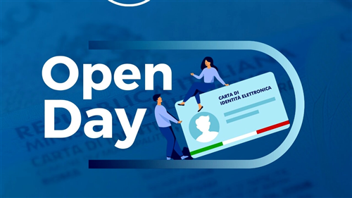 Open Day per il rilascio della Carta dIdentità Elettronica (CIE)